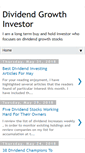 Mobile Screenshot of dividendgrowthinvestor.com